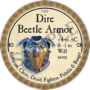 Dire Beetle Armor