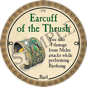 Earcuff of the Thrush