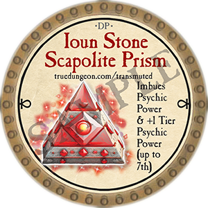 Ioun Stone Scapolite Prism