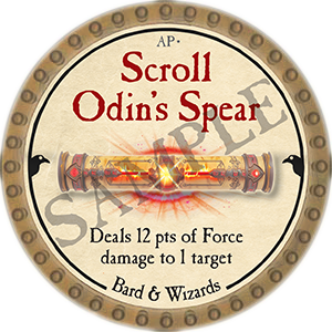 Scroll Odin's Spear