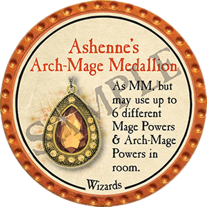 Ashenne's Arch-Mage Medallion