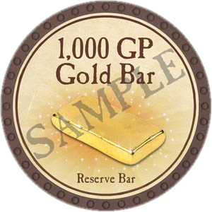 1,000 GP Gold Bar