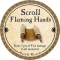 Scroll Flaming Hands