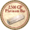 (OLD, Unusable) 2,500 GP Platinum Bar